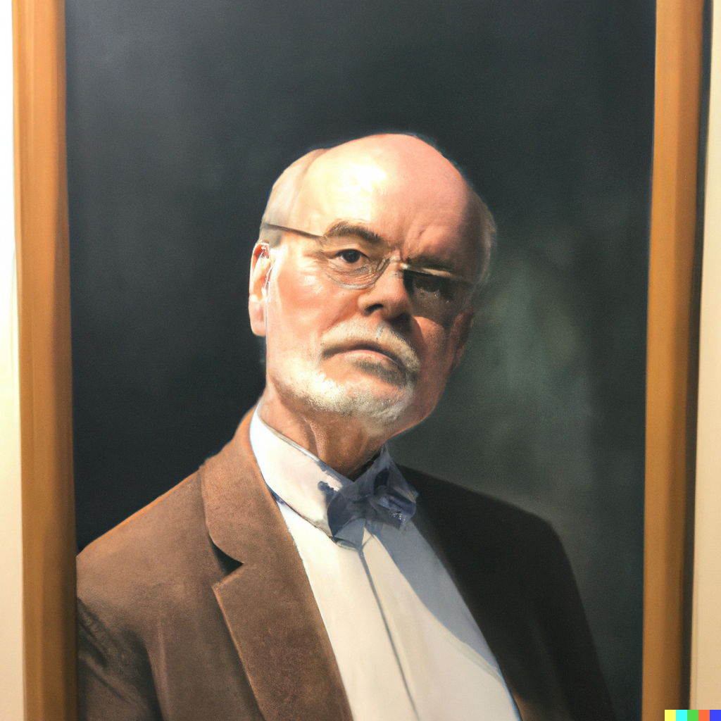 Painting of Laurent Cousineau